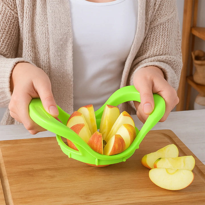 Multi Purpose Fruit Slicer Apple Cutter Regular With 8 Stainless Steel Blades Apple Slicer (1 Pc)