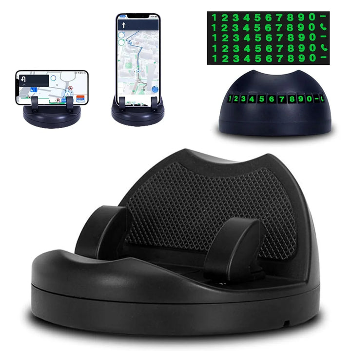 Superior eMart anti-slip car phone holder for secure navigation and hands-free use in vehicles