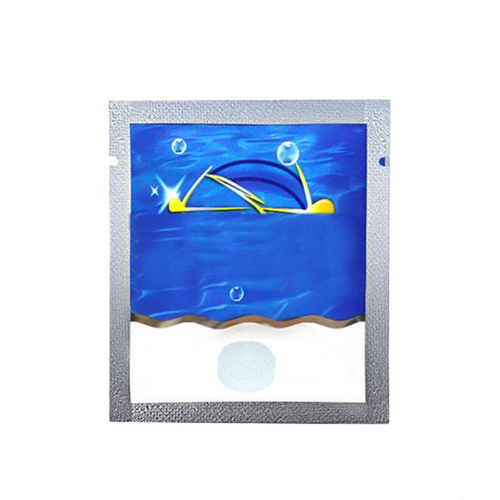 Superior eMart Car wiper detergent tablets in a sealed pouch for effective windshield cleaning