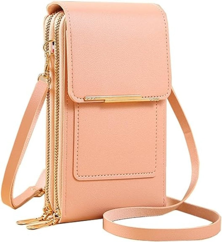 Leather Shoulder Bag Mobile Purse cosmetic Bags 1