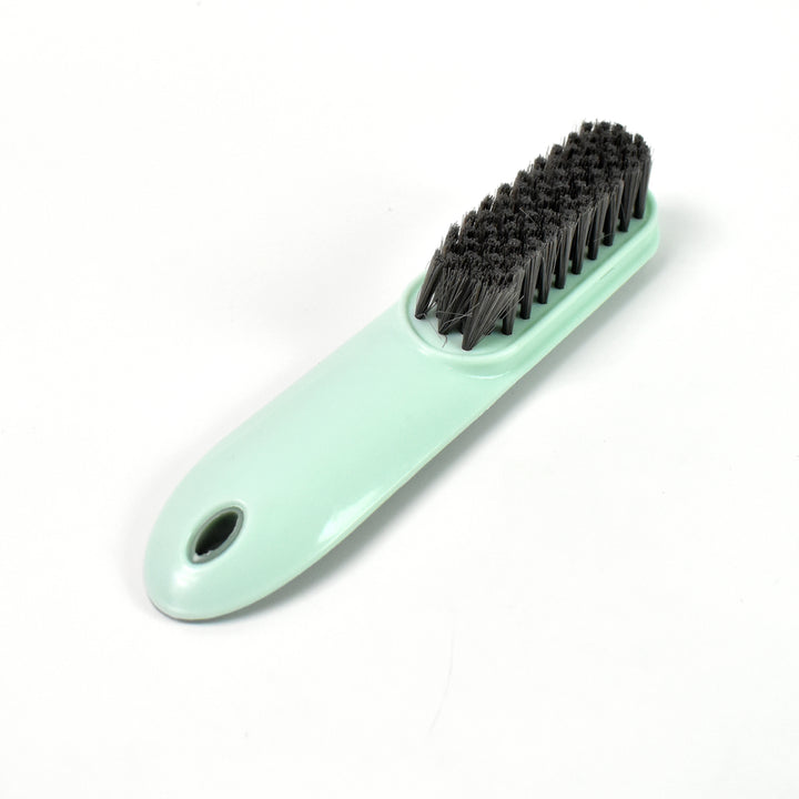Mint Green Shoe Cleaning Brush with Durable Bristles for Effective Cleaning