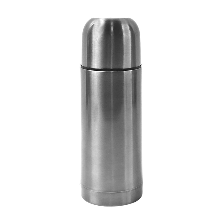 Superior eMart stainless steel push-down lid thermos for hot and cold beverages