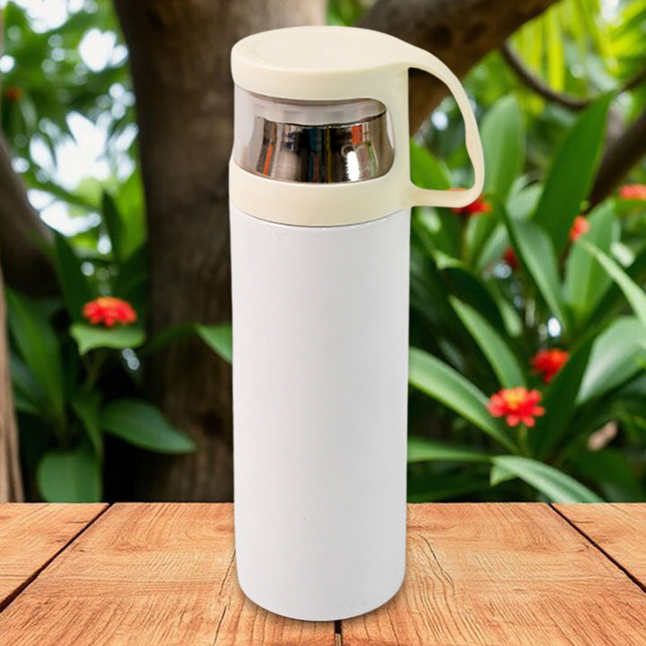 Superior eMart Stainless Steel Vacuum Water Bottle (350 Ml) with convenient handle and sleek design