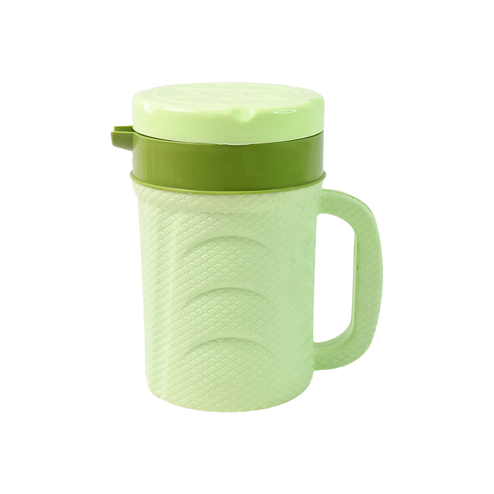 Superior eMart insulated thermos flask 800ml in light green with textured grip and handle
