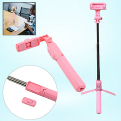 Portable Foldable Selfie Stick with Remote Control, 3-Axis Tripod Hand Stabilize - 13120_foldable_selfie_stick_n_remote