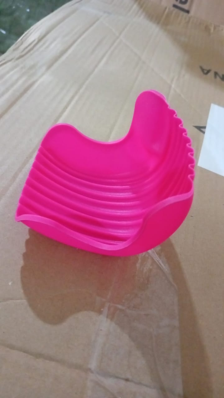 Silicone Burger Holder Snack Holder Reusable Burger Holder - 10233_silicone_burger_holder_1pc