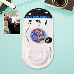 Fashion design pop up mobile phone grip holder smart phone bracket, Phone Stand  - 12731_phonestand_grip_popclip