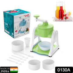 Ice Gola Maker Ice Snow Maker Machine | Ice Crusher | Indoor Outdoor Manual With - 0130a_ice_gola_maker