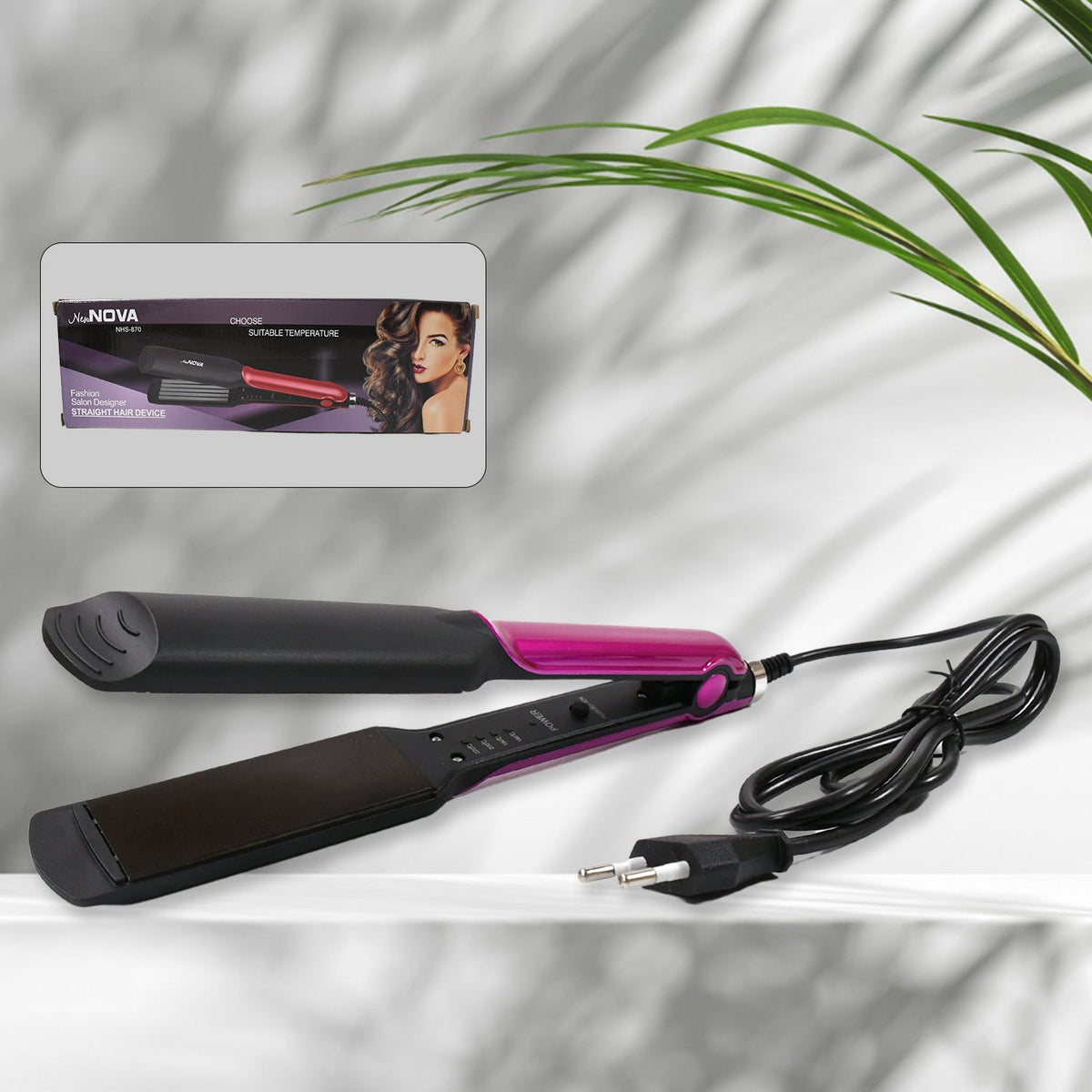 Portable Hair straight device Beauty and Personal Care Professional Women Temper - 13024_portable_hair_straight_device