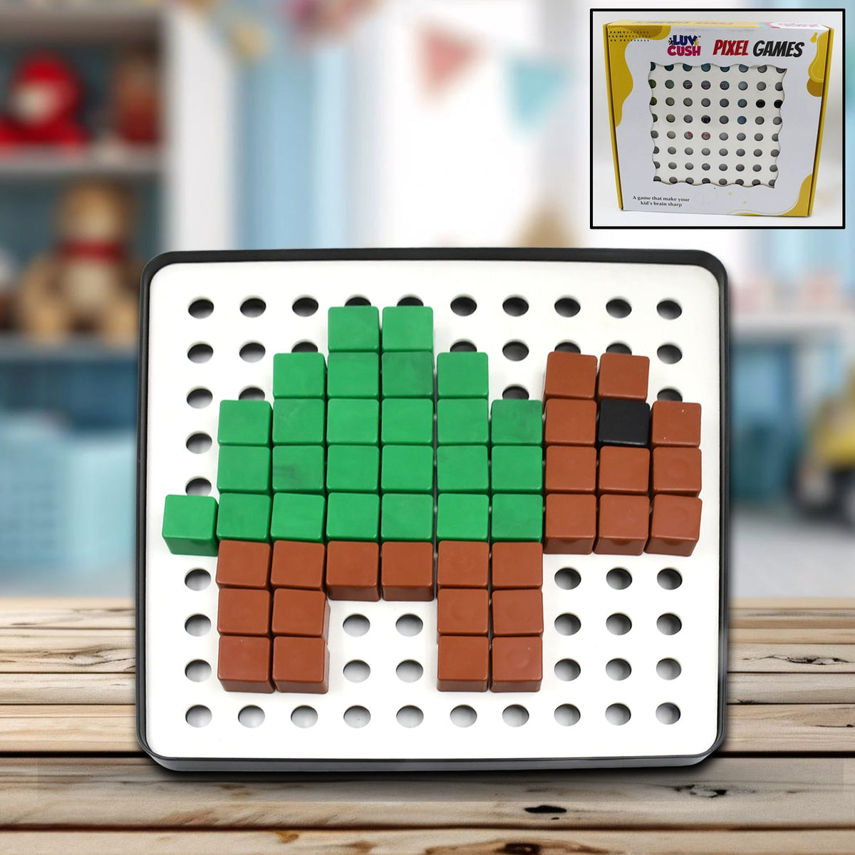 Pixel Cubes Toy for Children Early Education, Pixel Game Educational Board Games - 18042_pixel_cubes_puzzle_n_book