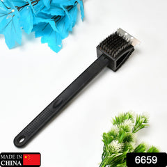 Silicone Toilet Brush with Slim Holder Flex Toilet Brush Anti-drip Set Toilet Bo - 6659_cnbr_scrap_clening_brush