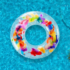 Swim Ring, For Adults, Conveniently Portable, Feathers, Swimming Ring, For Water - 18036_big_feathers_swimming_ring_1pc