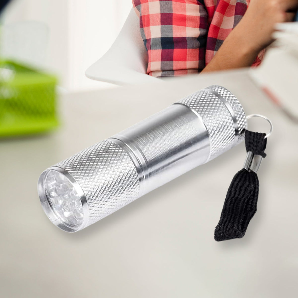 Portable Mini Torch, Super-Bright Mini 3 LED Bulb Pocket Torches - Small Keyrin - 8598_3led_pocket_torch_light_1pc_no3