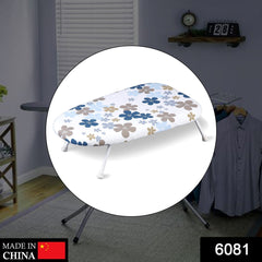 Compact ironing pad for convenient use at home or professional ironing shops.