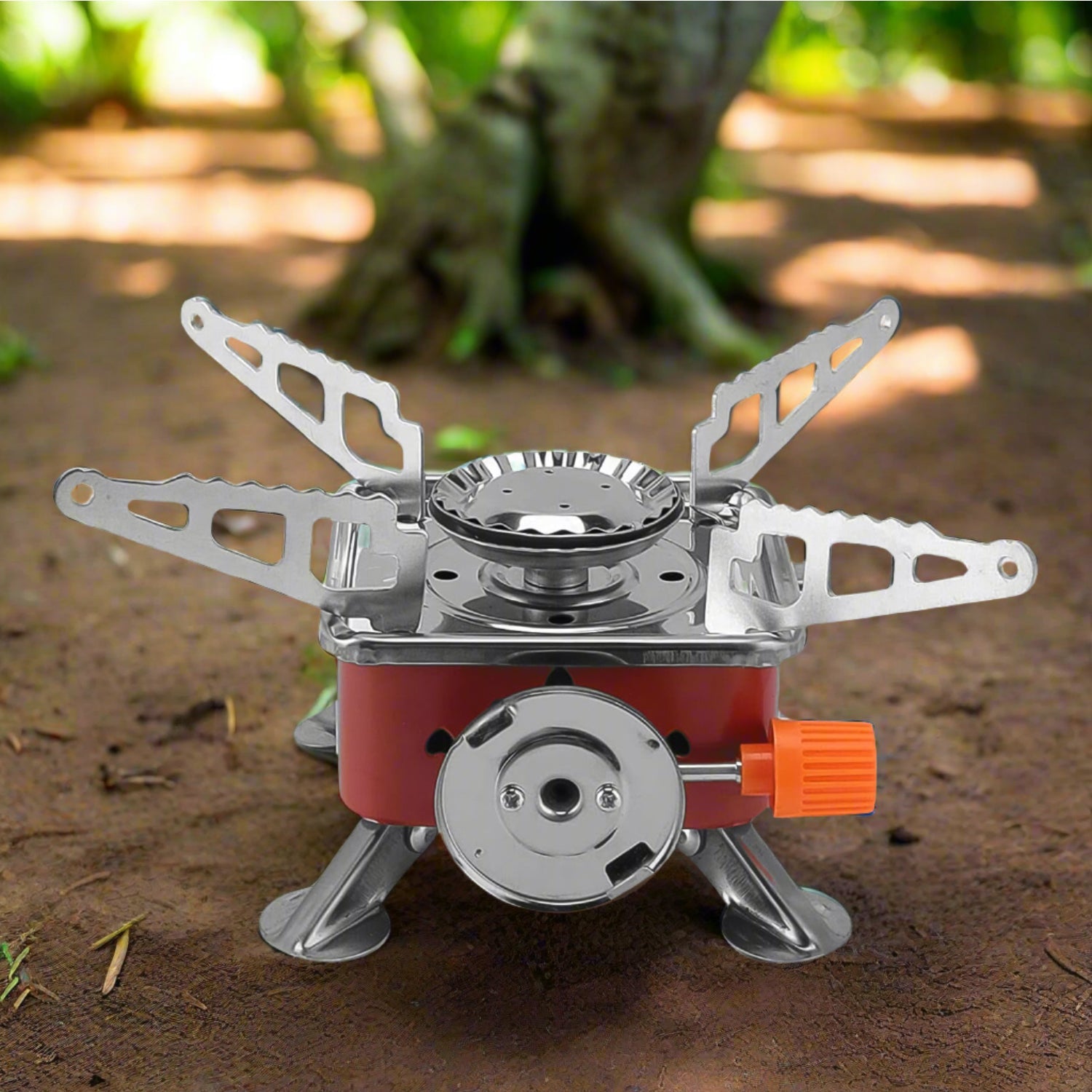 Mini Square Camping Stove, 2800W (1 Pc) - 10043_portable_square_stove_2800w