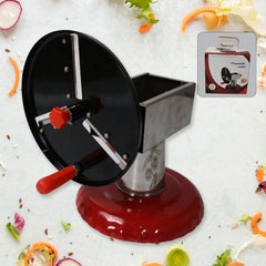 Stainless Steel Chips Maker and Vegetable Slicer for Kitchen Potato Slicer Grate - 8259_ss_potato_chips_maker_1pc