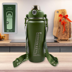 Stainless Steel Water Bottle with Straw, Strap & Handle  Vacuum Insulated Thermo - 13039_vacuum_ss_water_bottle_1500ml