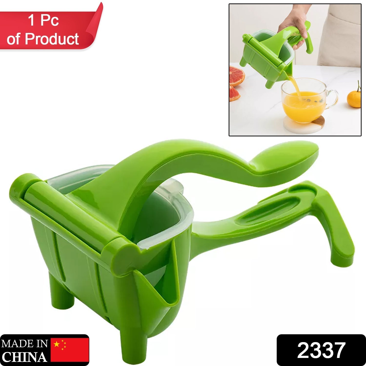 Heavy Duty Juice Press Squeezer with juicers ( 1 pcs ) - 2337_hand_press_juicer_big