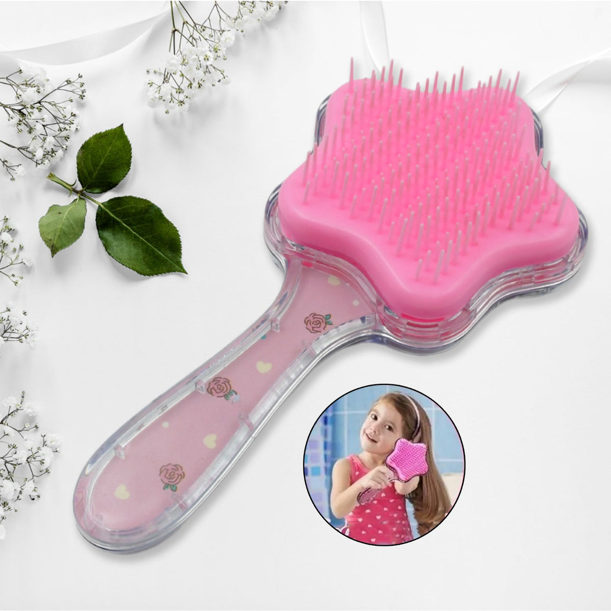 Cartoon Hair Brush Massage Shower Comb Blur Wet Salon Hair Brushes Hair Styling  - 12572_cartoon_hair_massage_brush