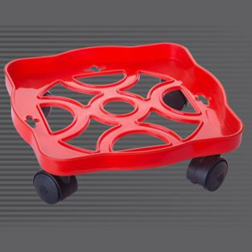 Plastic trolley for gas cylinder