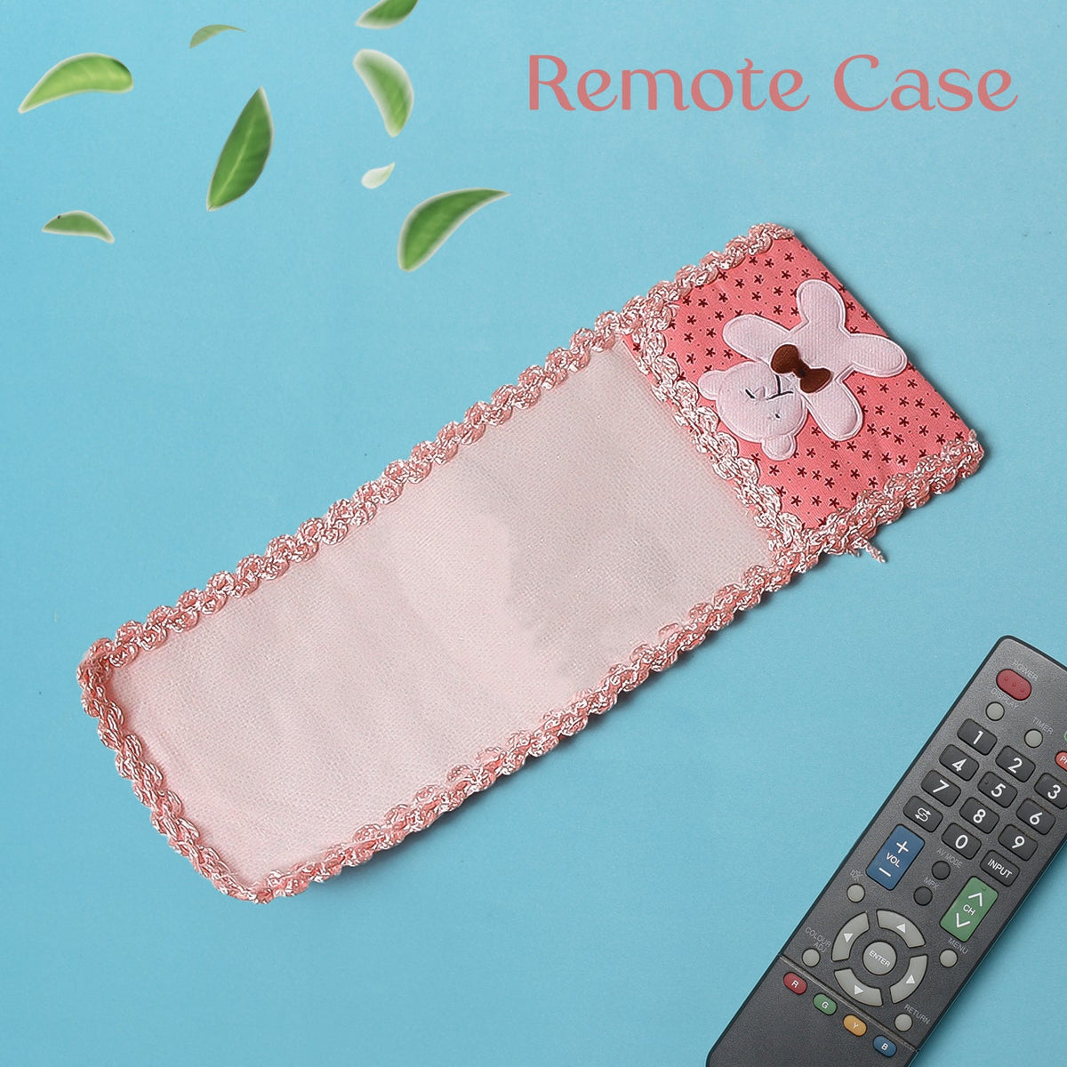 Cartoon Cloth Lace Remote Control Cover Remote Case 