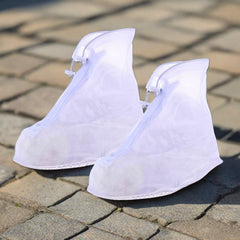 Plastic Shoes Cover Reusable Anti-Slip Boots Zippered Overshoes Covers Transpare - 17973_extra_large_rain_shoe_cover