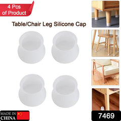 Silicone pads for furniture legs