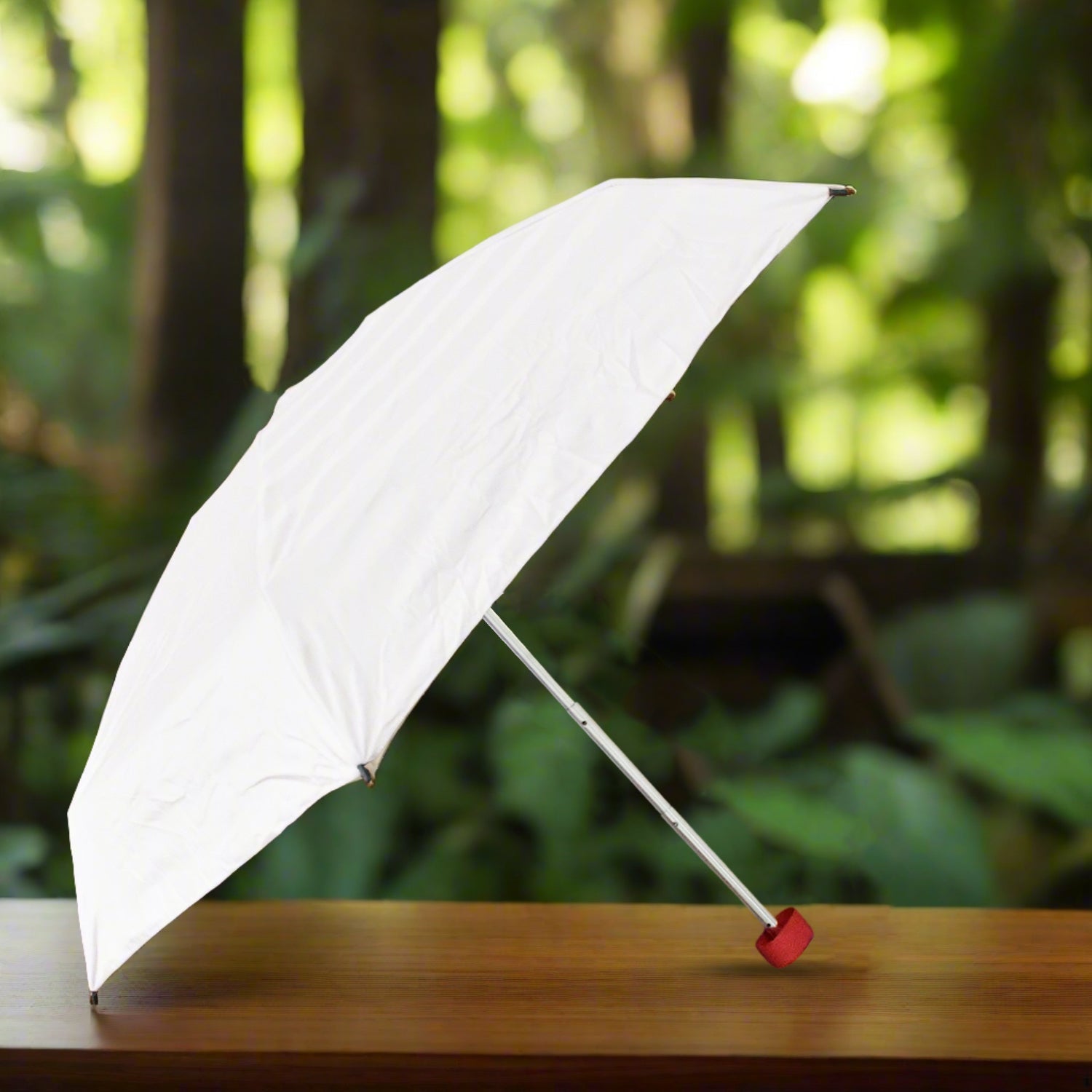 3-Fold Sun & Rain Protective Solid Foldable Umbrella (1 Pc) - 8615_3_fold_umbrella_1pc_no4