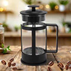 Coffee and Tea maker, Coffee Maker Glass Stainless Steel Coffee Press Glass Teap - 10015_coffee_n_tea_maker_1pc