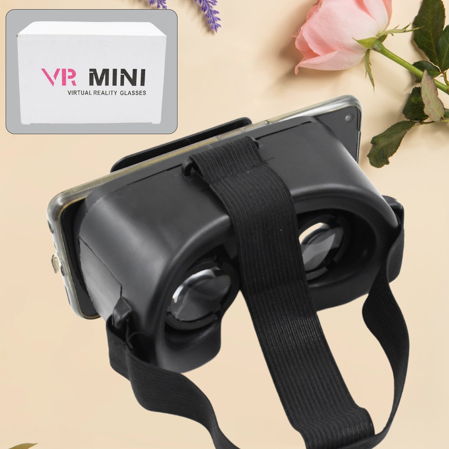 3D Virtual Reality Goggles Headset for All Smartphone VR Goggles-For - 12838_3d