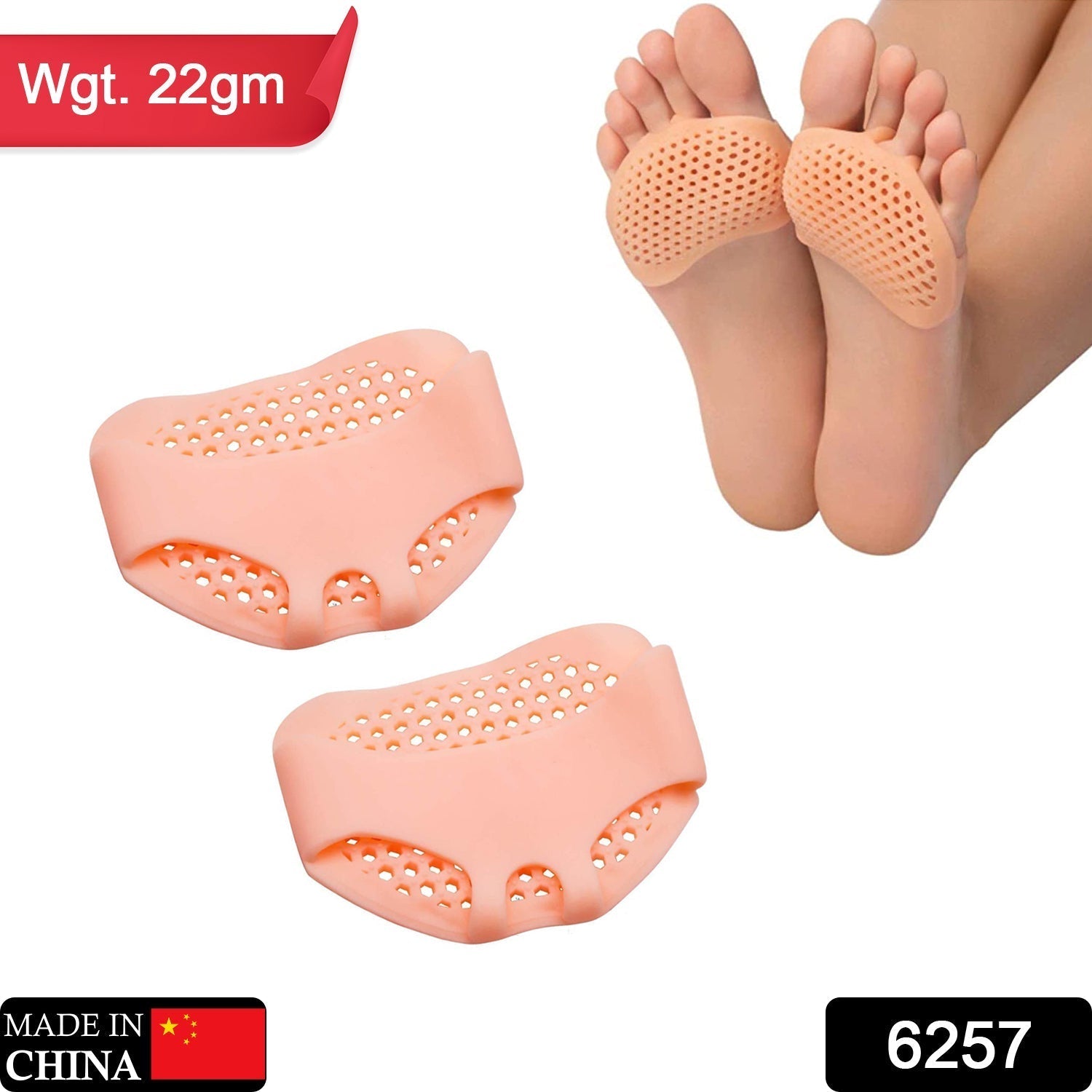 SILICONE TIPTOE PROTECTOR AND COVER USED IN PROTECTION OF TOE FOR MEN AND WOMEN - 6257_silicone_tiptoe_protector