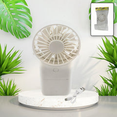 Portable Small Electric Fan, Handheld Fan With 3 Modes USB Rechargeable Mini Stu - 17730_small_handheld_fan_no5