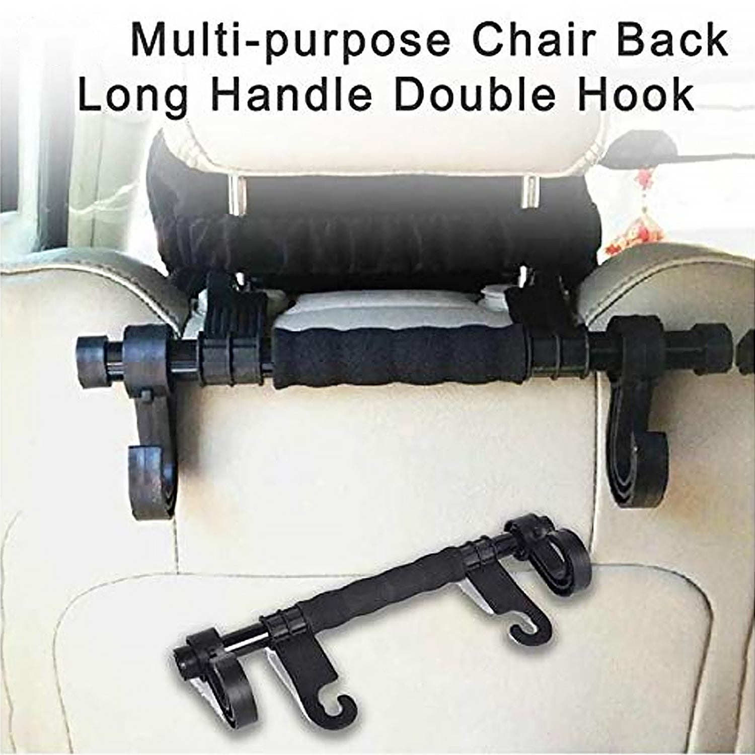 Back Seat Organizer Head Rest Luggage Bag Holder Hook Hanger Kit for Car Truck S - 17763_car_backseat_organizer