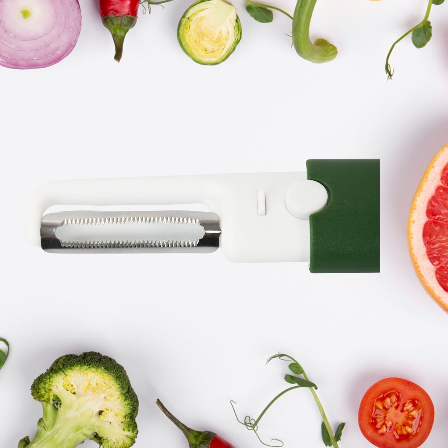 Multifunctional peeler Two in one fruit knife, fruit and vegetable cutting knife - 10052_2in1_kitchen_knife