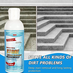 Stone Stain Remover Cleaner, Stone Crystal Plating Agent, Marble Stone Cleaner P - 17667_stone_stain_remover_cleaner