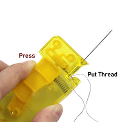 Needle Threader, Stylish Appearance Comfortable Grip Lightweight Portable Automa - 8456_needle_threader_1pc