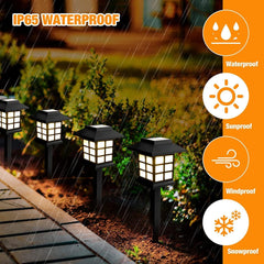 Solar Garden Lights, Outdoor Solar Landscape Lights, Waterproof Outdoor Solar Li - 13021_led_solar_garden_light_2pc