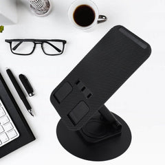 Mobile Holder Rotating Foldable Stand Height Angle Adjustable Phone Holder Stand - 12921_foldable_mobile_holder_1pc