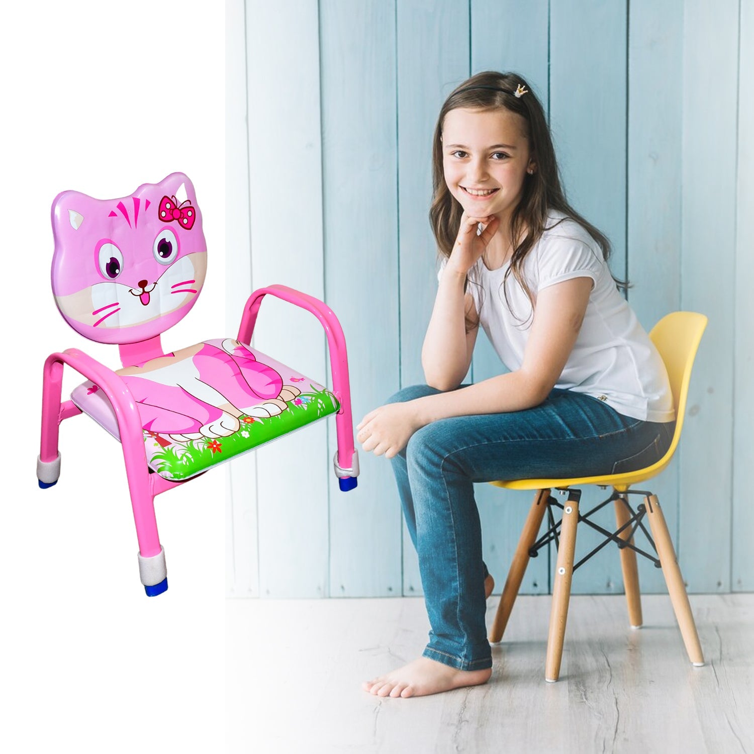 Cartoon Baby Chair Strong Steel Cushion & Comfortable Baby Chair  Ch - 8778_cartoon_baby_chair_no5