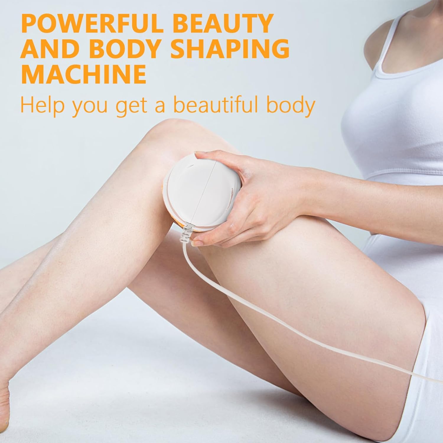 Body Massager Shaping Machine | Body Sculpting Massager with 3 Washable Pads |Ad - 7293_body_massager_with_3pads