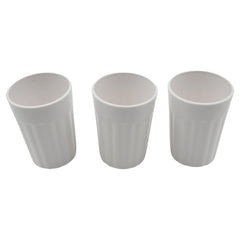 Small Plastic Coffee / Tea Cups Reusable Plastic Cup Mug Lightweight Microwavabl - 5719_pla_small_tea_cup_3pc_d45