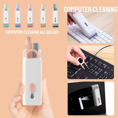 7 in 1 Electronic Cleaner kit, Cleaning Kit for Monitor Keyboard Airpods, Screen - 6462_7in1_keyboard_clean_brush