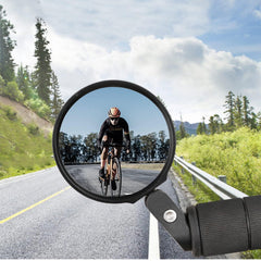 Bar End Bike Mirror, Safe Rearview Mirror 360° Rotatable & Foldable Safety Bicy - 8505_bar_end_bike_mirror_1pc