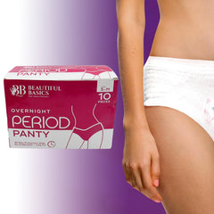 Women's Emergency Kit, Travel Kit- Includes Seamless Underwear, Pantyliner, Femi - 0976_small_n_medium_period_panty