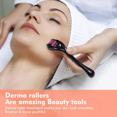 Derma Roller Anti Ageing and Facial Scrubs & Polishes Scar Removal Hair Regrowth - 12685_1_5mm_derma_roller