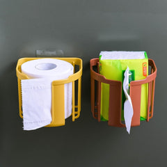 Toilet Paper Holder Bathroom, Tissue Roll Wall Mounted Plastic Bathroom Toilet P - 17881_plastic_toilet_paper_holder