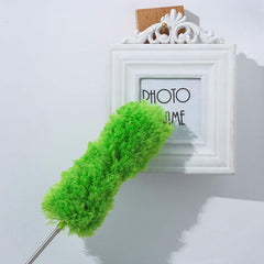 Adjustable Long Handle, Microfiber Duster for Cleaning, Microfiber Hand Duster W - 4333_adjustable_microfiber_duster_green