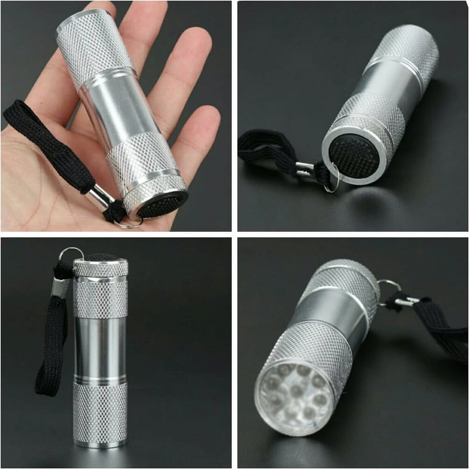 Portable Mini Torch, Super-Bright Mini 3 LED Bulb Pocket Torches - Small Keyrin - 8598_3led_pocket_torch_light_1pc_no3