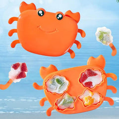 Crab Ice Mold Household Ice Cream Mold Popsicle Mold Silicone Ice Cream Popsicle - 5532_crab_ice_cream_mould_1pc