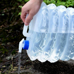 Outdoor Camping Collapsible Portable Water Container with Carry Handle Tap Valve - 17546_collapsible_water_cotainer_5ltr